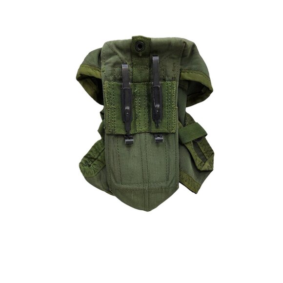 vintage military u.s. small arms extra ammo m16 10 round side carry case - Picture 3 of 5